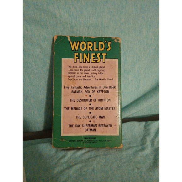 Vintage 1978 DC Comics World's Finest Comic from Tempo Books - Picture 2 of 2